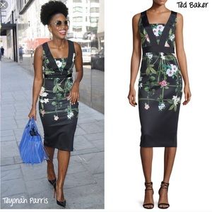 Ted Baker “Kacied” Secret Trellis Dress 0 (US 2)